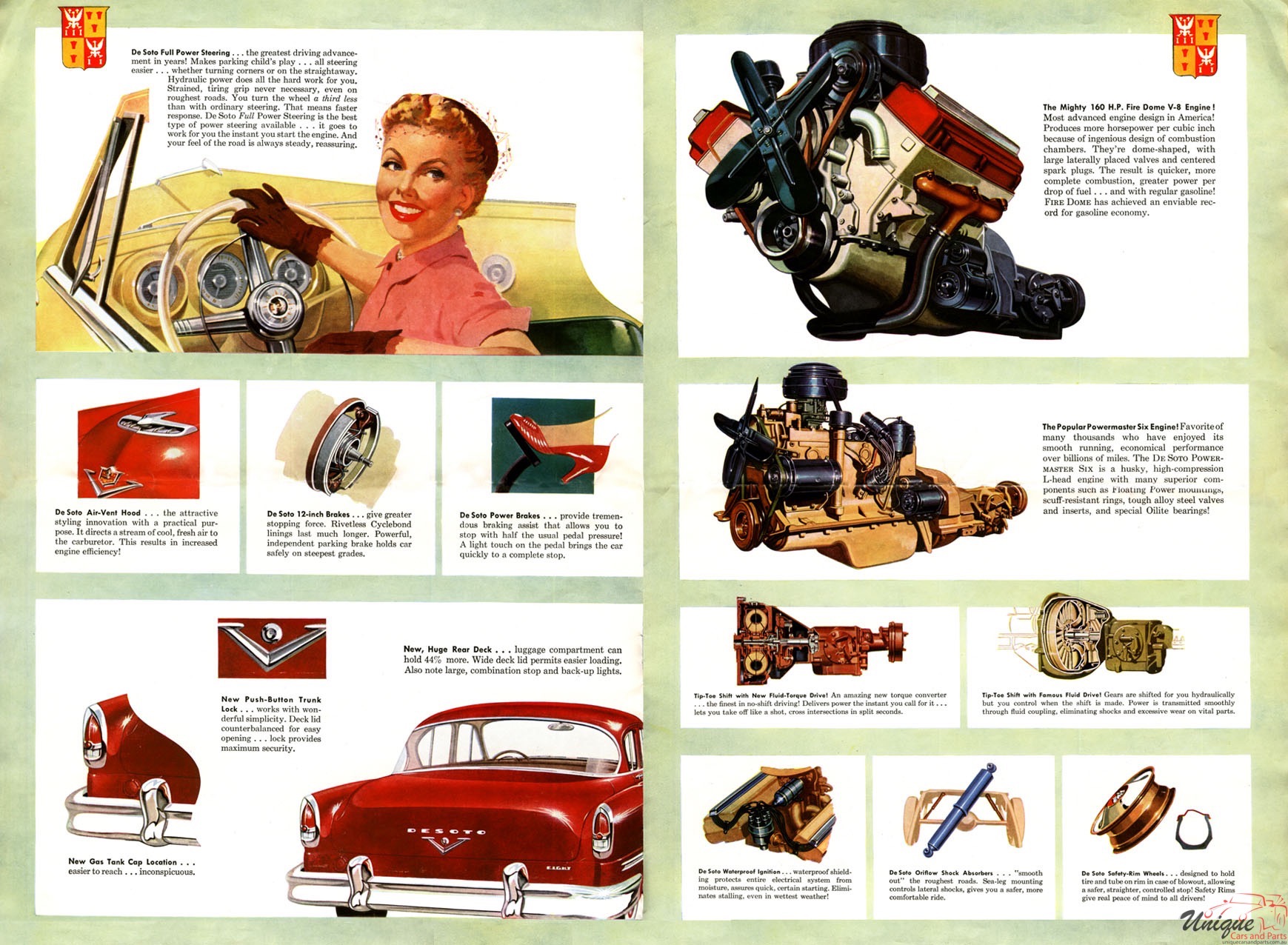 1953 DeSoto Brochure Page 1